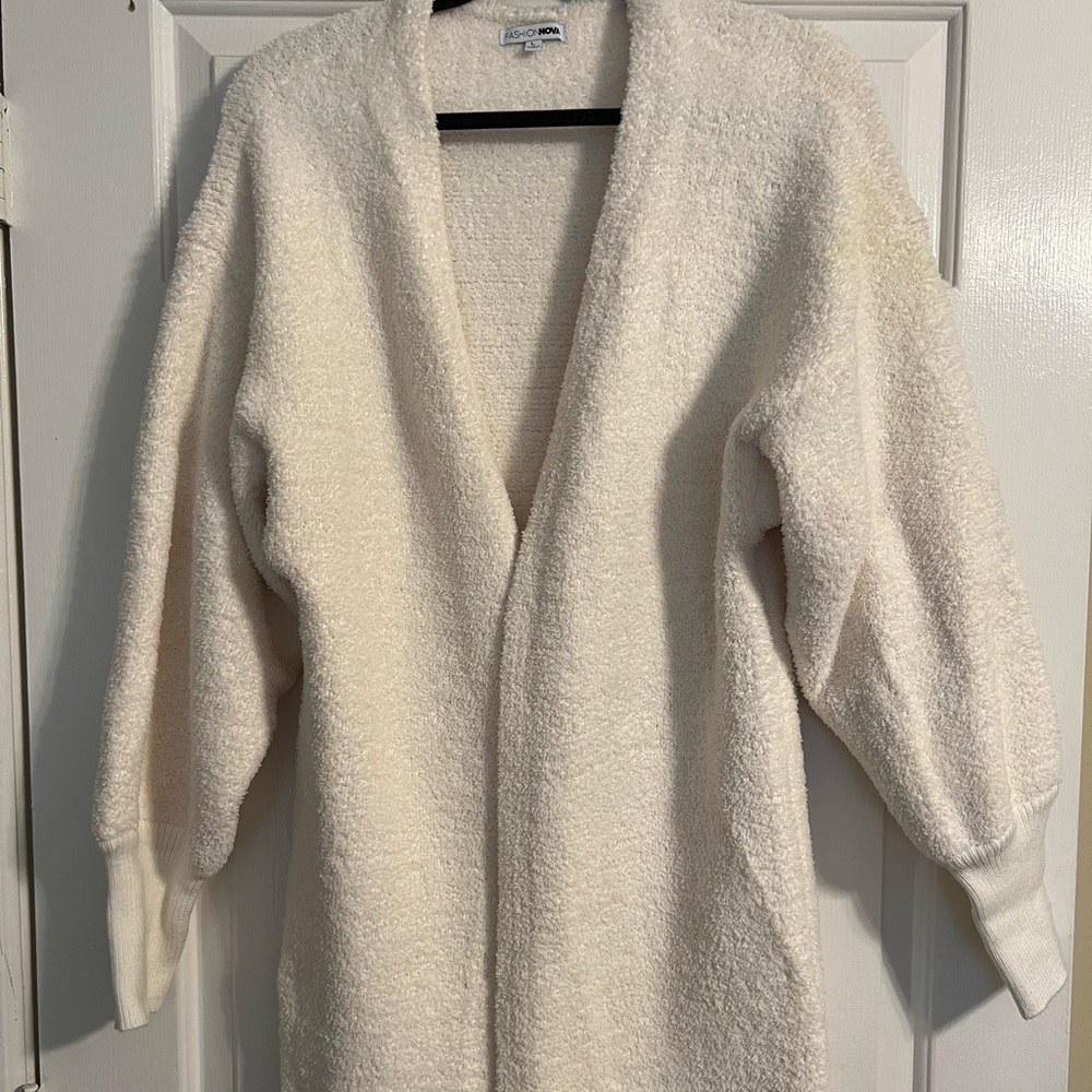 Fashion Nova Living In It Cozy Cardigan